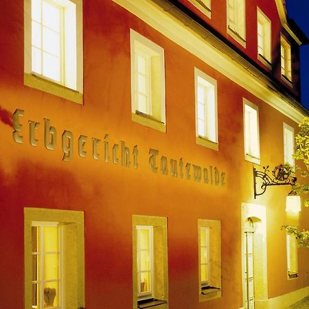 Landidyll Hotel Erbgericht Tautewalde Wilthen Zewnętrze zdjęcie